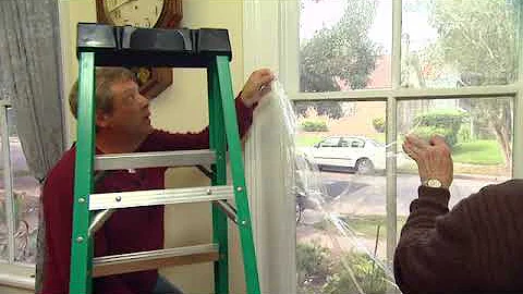 How to Install Plastic Window Insulation Kits