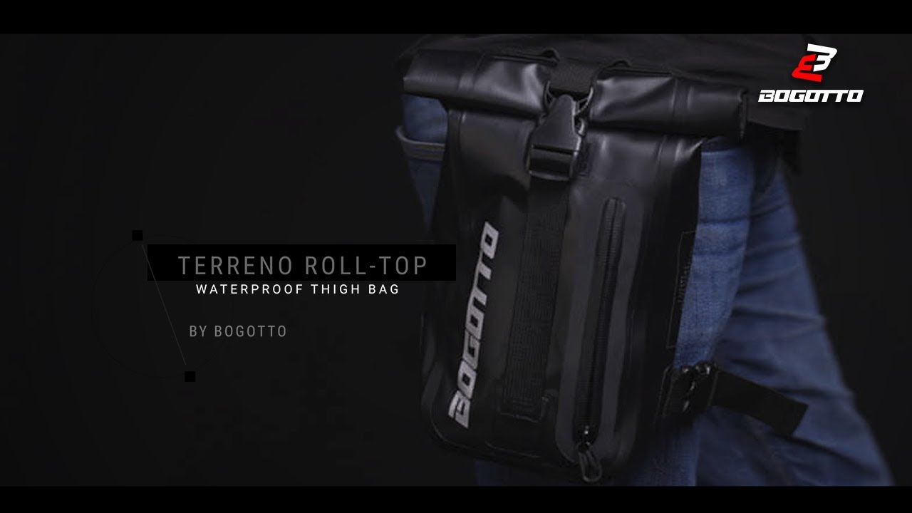 Bogotto Terreno Roll-Top Waterdichte Backpack