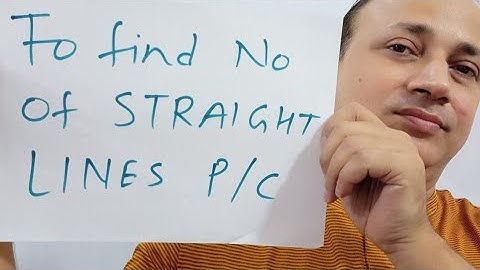 18 how to find number of straight lines in permutations  Combinations class 11 iit faculty of kota