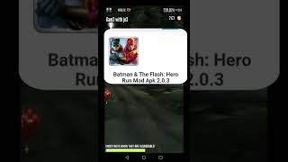 Batman & The flash hero run #superherogame #phonegame #short screenshot 2