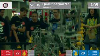 2018 VRC Res Q97 - 8787A 2719D vs 9553E 2131W - 85 to 110