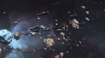 Infinite Lagrange I Mars Federation Fleet gets surrounded by the FU Alliance!! #60