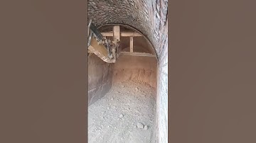 The process of digging soft soil cave- Good tools and machinery can increase work efficiency