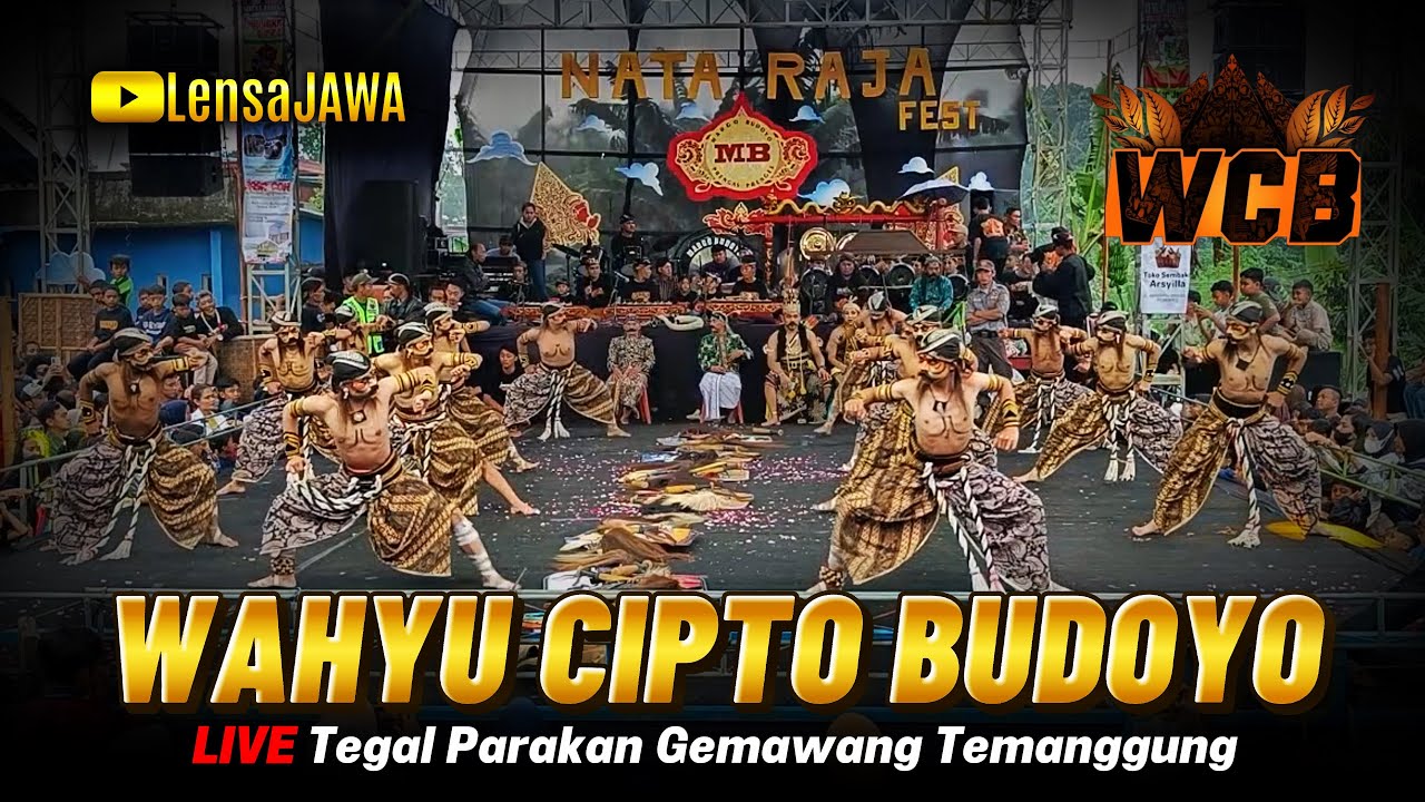 NATA RAJA Fest !!! WAROK WCB WAHYU CIPTO BUDOYO Sengganen - LIVE Tegal Parakan Gemawang Temanggung