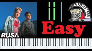 Atmosfera - Original Sabahan Piano Midi Synthesia Ft. Floor 88