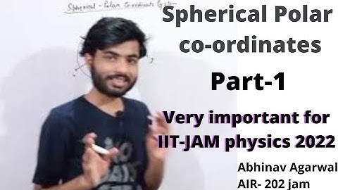 Different Coordinate systems part-1|| very important for Jam 2022|| Abhinav agarwal (Air 202)