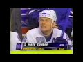 Mats sundin fights off vitali yachmenev and scores a beauty for leafs 1995