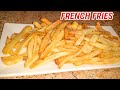 How To Make Crispy French Fries | Homemade French Fries Recipe
