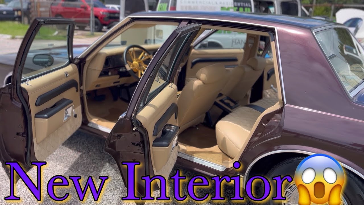 New Interior in the Box Chevy Caprice - YouTube