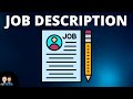 Understanding Job Descriptions and Person Specifications