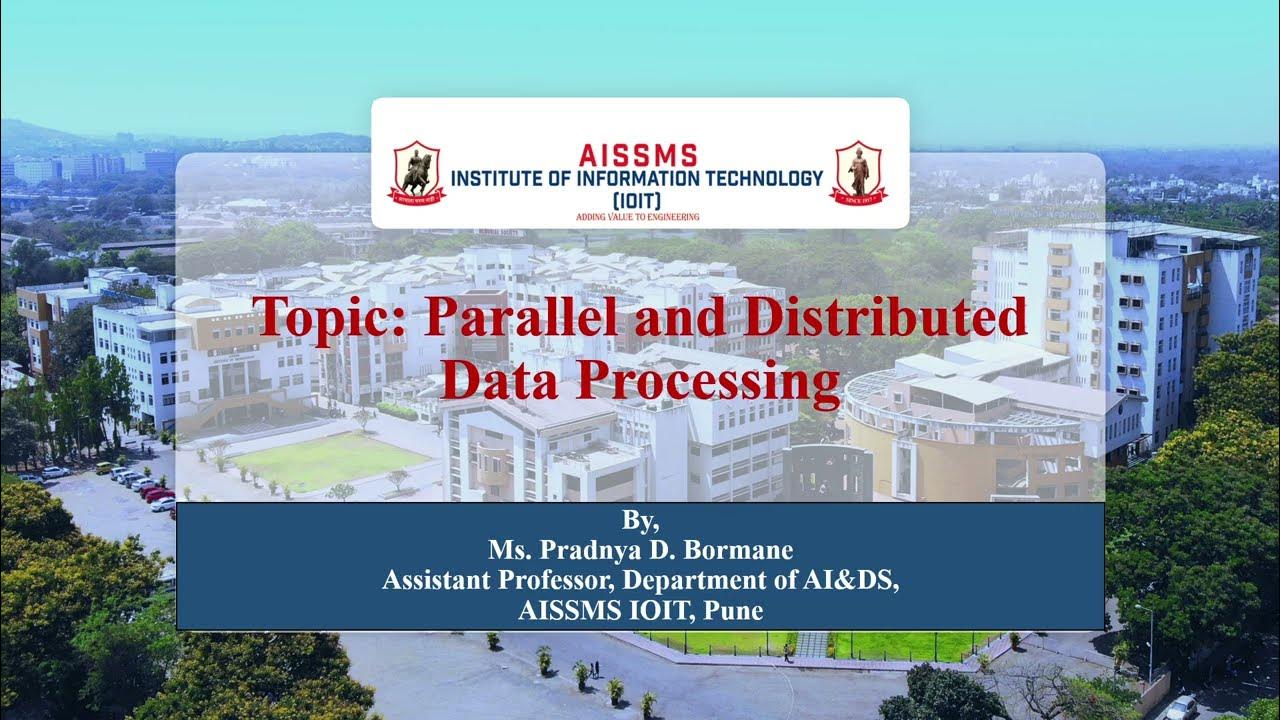 Parallel and Distributed Data Processing - YouTube
