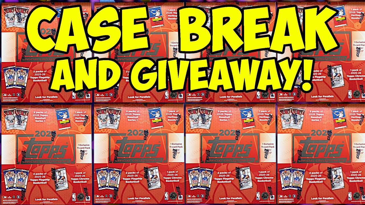 Topps COLLECTORS KIT Case Opening & Giveaway!