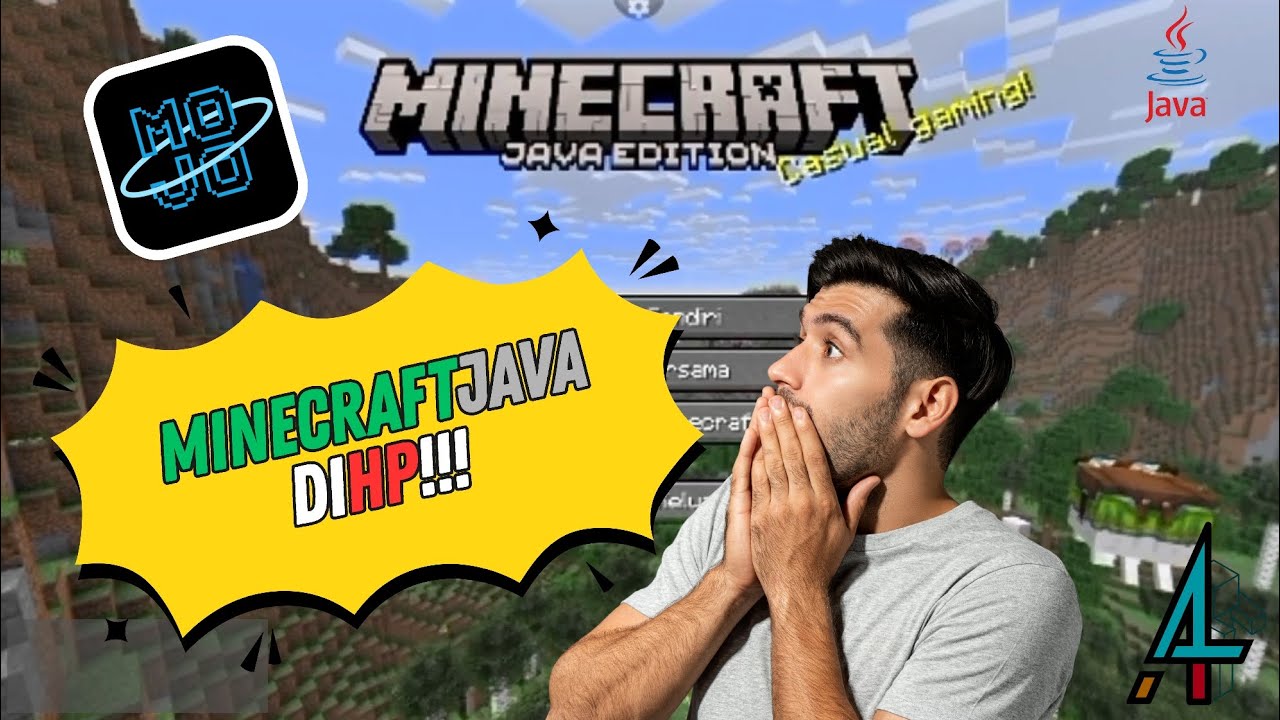 CARA PASANG MINECRAFT JAVA DI HP ANDROID TERBARU 2025#minecraftjava # ...