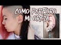 👂¡Como PERFORAR tu oreja EN CASA!😱