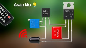 Simple Remote Control Circuit | Electronics Project for Beginners