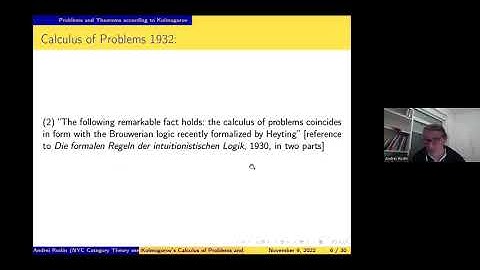 Andrei Rodin --- Kolmogorov