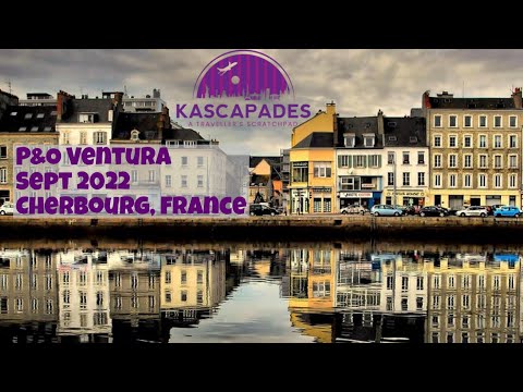 Video: Cruiseschip en veerboothaven Cherbourg, Frankrijk