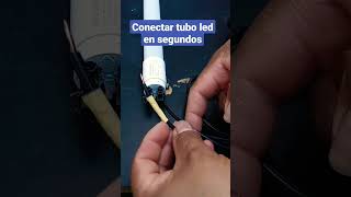 conectar tubo led t8 en segundos