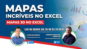 Como Fazer Mapas Incríveis no Excel
