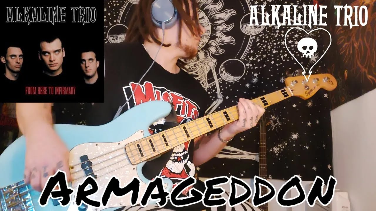 Alkaline Trio "Armageddon" Bass Cover YouTube
