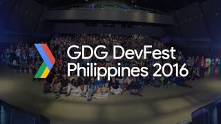 GDG DevFest Philippines 2016