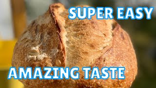THE BEST NOKNEAD SOURDOUGH BREAD | Amazing Results Every Time