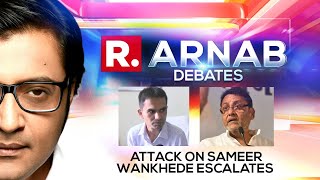 More Witnesses More Allegations Allout Attempt To Target Ncbs Sameer Wankhede  Arnab Debates