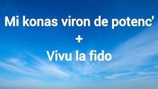 Mi konas viron de potenc’ (Conozco a un hombre de poder) – Versio en Esperanto – LumKanto