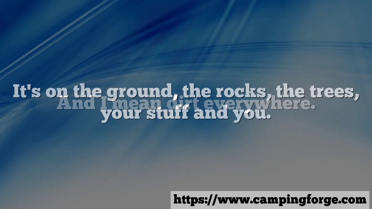 A Conversation With A Camper For Non Campers