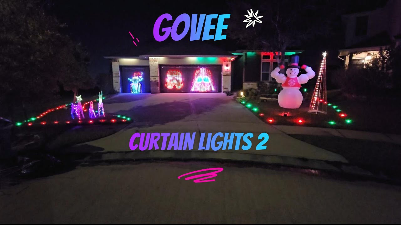 Govee Curtain Lights 2 - YouTube