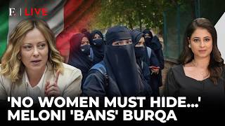 'Faces Must Be Uncovered': Meloni's Big Crackdown On Burqa, Niqab In Italian Schools| Firstpost Live screenshot 1