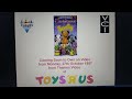 My Bumper Christmas Sooty at Toys R Us (27th October 1997)