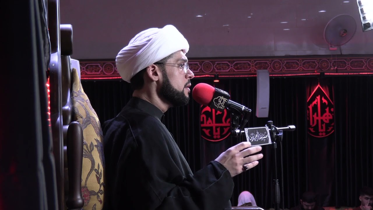 الشيخ علي البيابي | وقفة مع آية الإصطفاء | ذكرى مصائب السيدة الزهراء بعد أبيها | ١٤٤٧