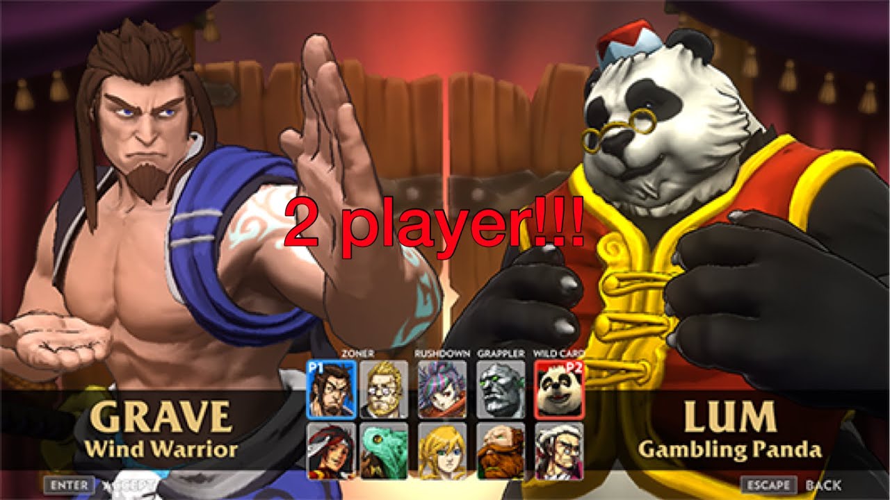 How To Do 2 Player On Fantasy Strike PS4 YouTube