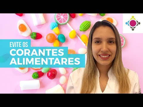 Vídeo: Corantes Alimentares Prejudiciais