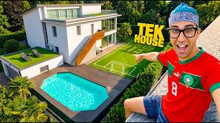 After 6 MONTHS of work I finished the TEK HOUSE with 15 CAMERAS