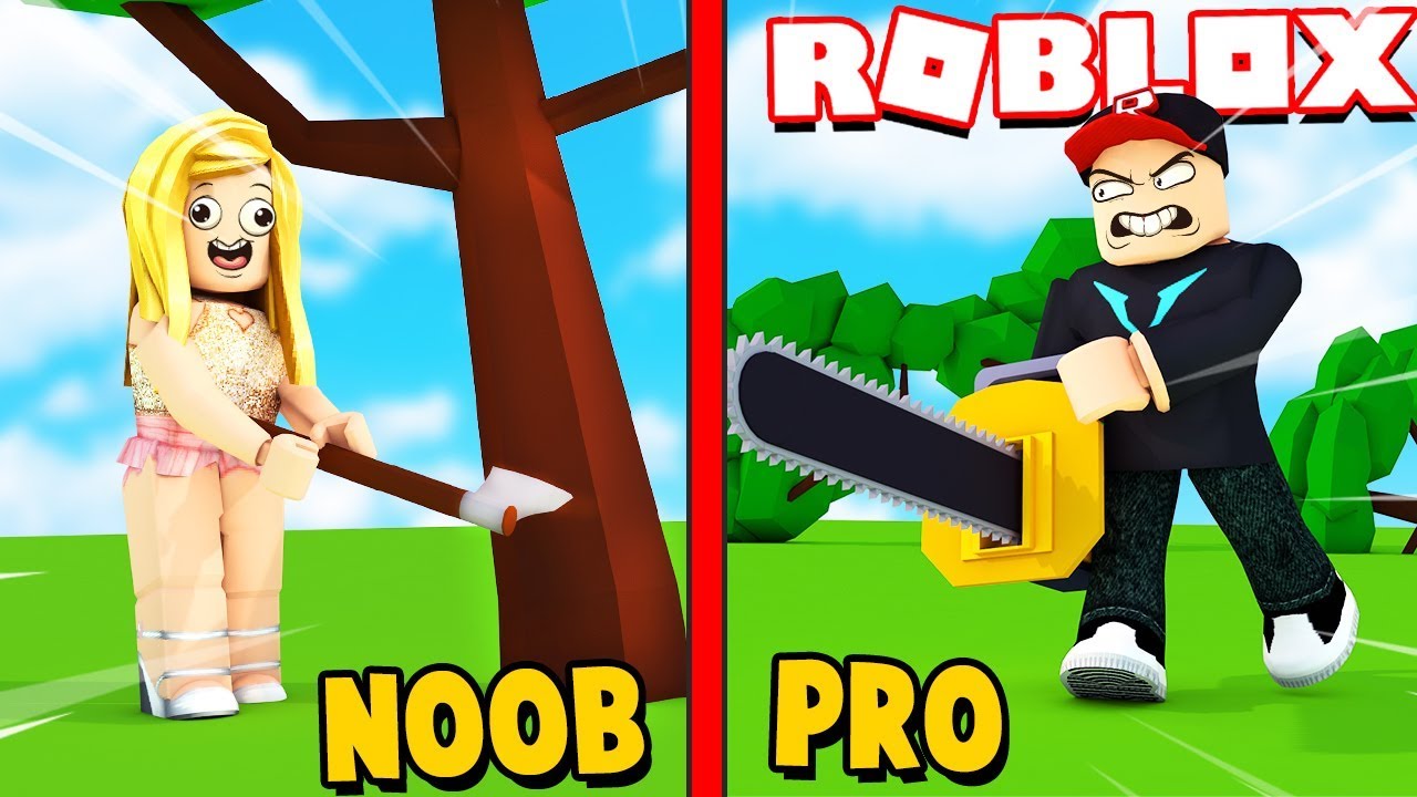 Od Noob Do Pro Drwala W Roblox Lumberjack Legends Vito Vs - dotkniesz mnie wygrywasz robuxy youtube