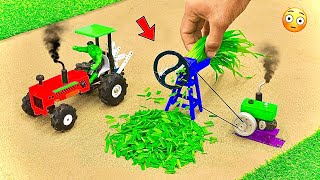 top most creative diy tractor plough machine science project of Tech creator