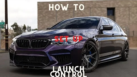 How to set up launch control on your BMW F90 M5