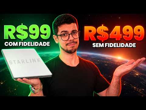 STARLINK por R$ 99 ou R$ 499? Entenda as NOVAS PROMOÇÕES!