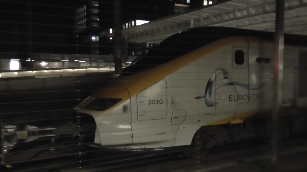 GBRf 66769 hauls 8th Eurostar Class 373 (3009/3010) out of St Pancras Intl for Scrapping - 19/01/18