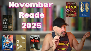 November Reading Wrap Up | 2025 📚 ✨ 