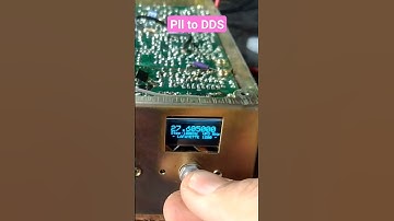 Pll to VFO DDS Arduino Controller. CB Radio Lafayette 1200FM