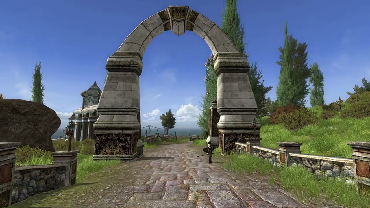 LOTRO Ambience - Cape of Belfalas Homesteads