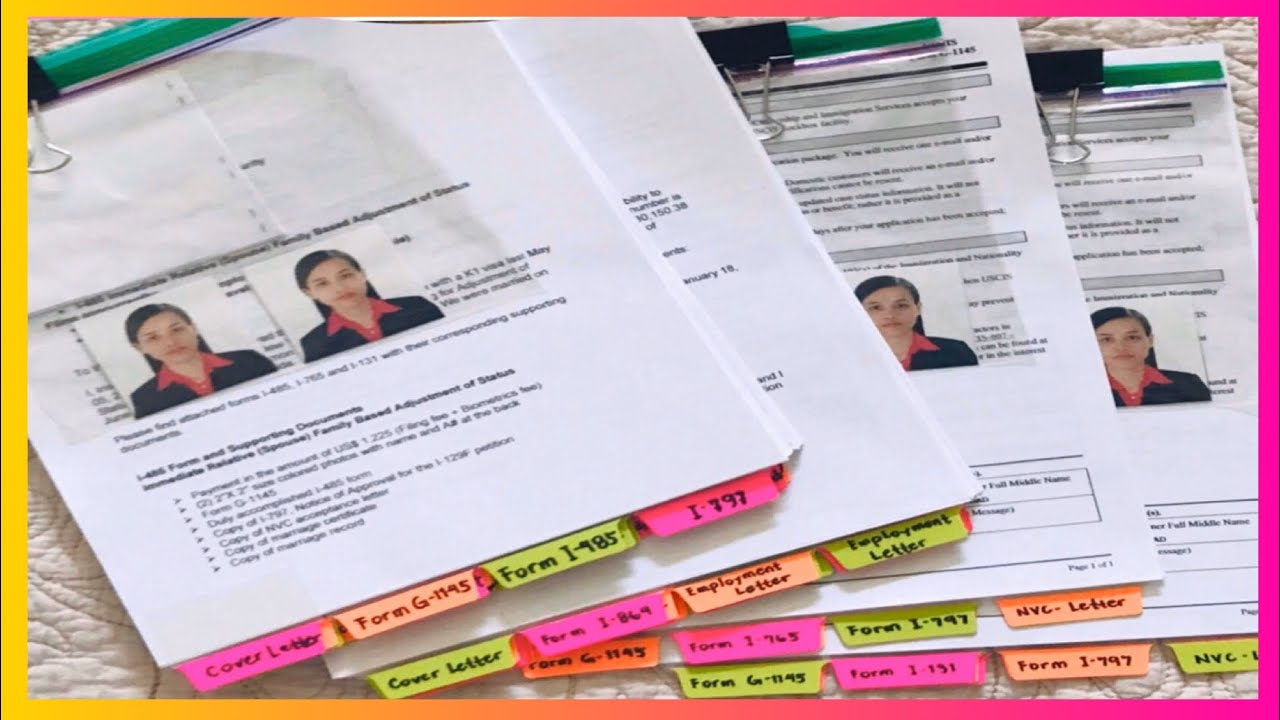 ADJUSTMENT OF STATUS PACKET (AOS REQUIREMENTS) 2019 YouTube