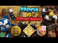 Bulgarians vs Spanish | 1v1 Arabia | vs Dracken | AoE2