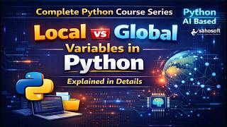 Local vs Global variables in Python 🔥 | Python complete course series | Python Latest version