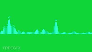 Green screen audio Spectrum