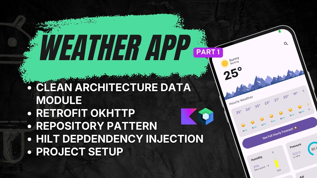 Build a MVI Weather App Project with Jetpack Compose, Kotlin & Retrofit ...