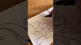 Starfish Tangle Pattern Play: original design by Orli Natali.
